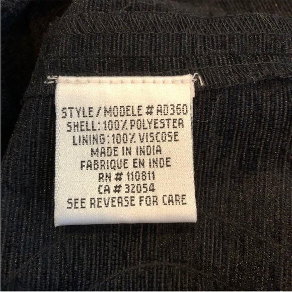 Yoana Baraschi black orange/copper metallic floral lace fit & flare dress size 2 - Picture 8 of 16